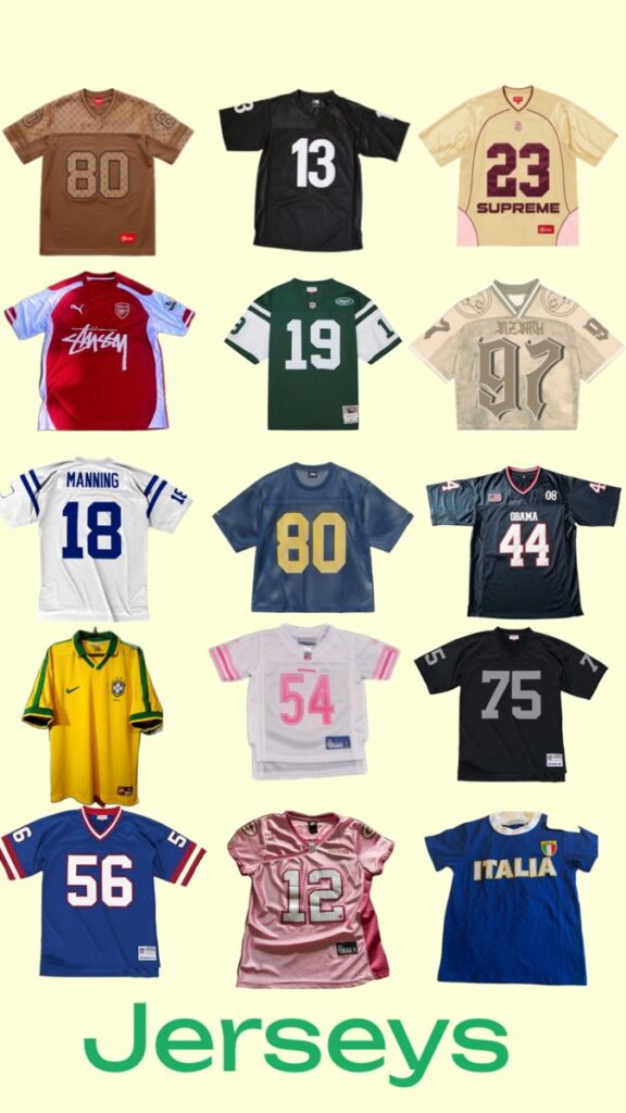 Sport jerseys trends 