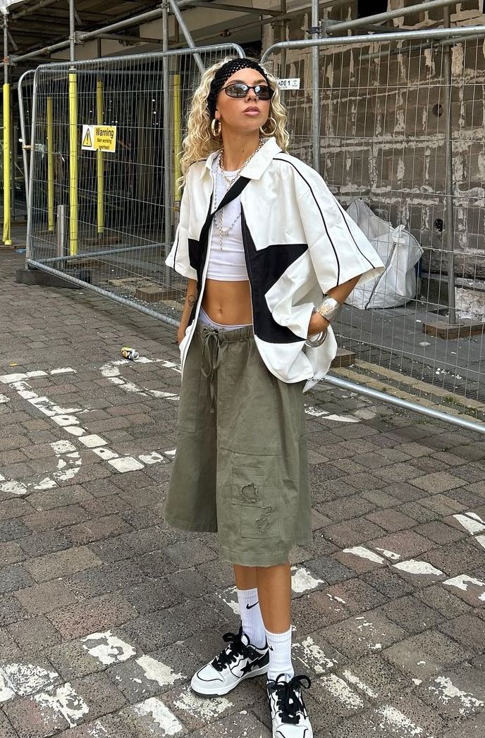 Low Rise Cargo Jorts