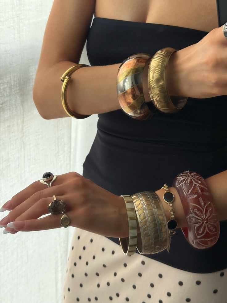 Stacked Bangles Set